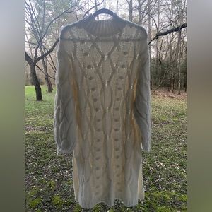 Off-White Sweater Dress